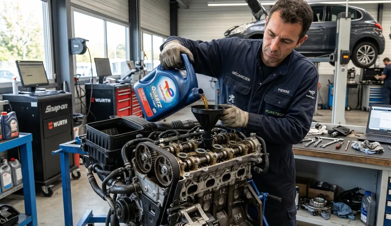 huile moteur 5W30 pour moteur 1.2 PureTech norme Stellantis FPW