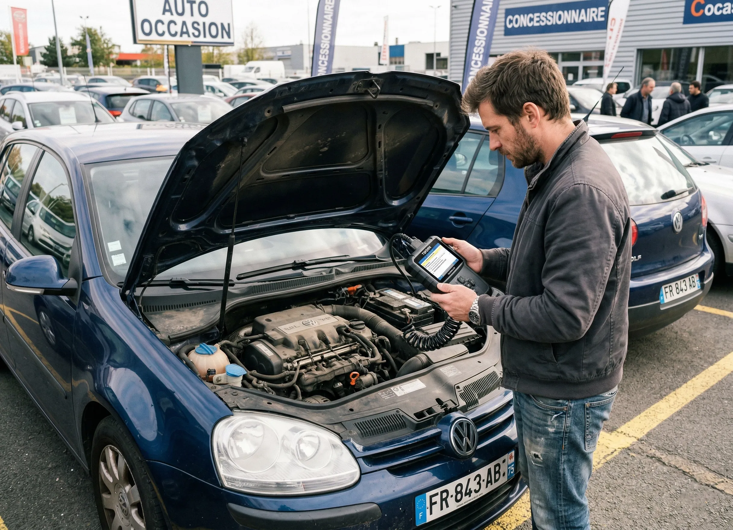 diagnostic OBD voiture TSI avant achat occasion