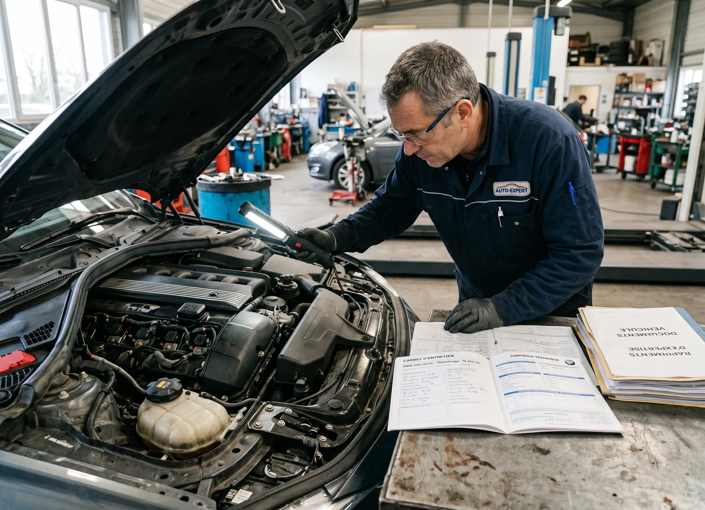 expert automobile vérification panne voiture occasion preuve vice caché