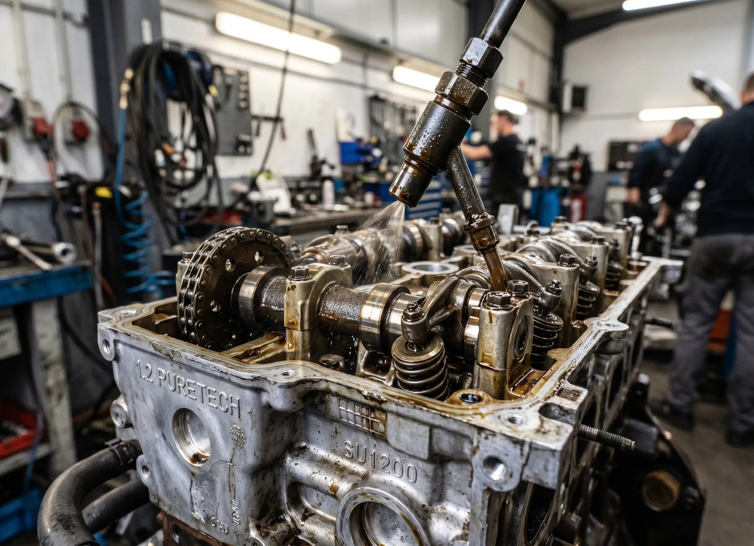défaut buse refroidissement moteur 1.2 PureTech huile