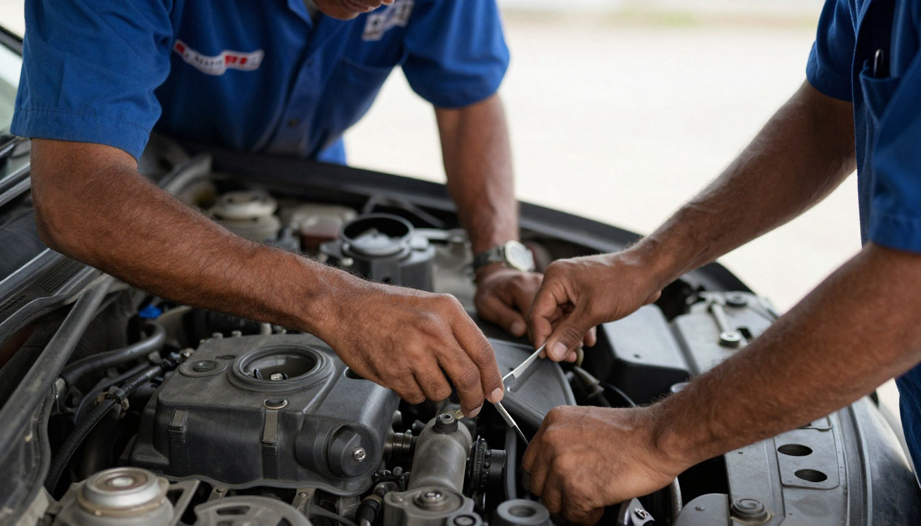 Comprendre l'origine d'un claquement moteur au ralenti
