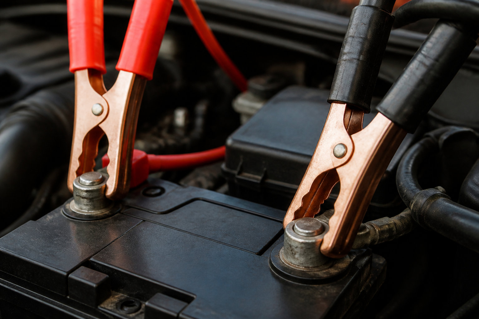 Procédure exacte pour brancher et démarrer le moteur