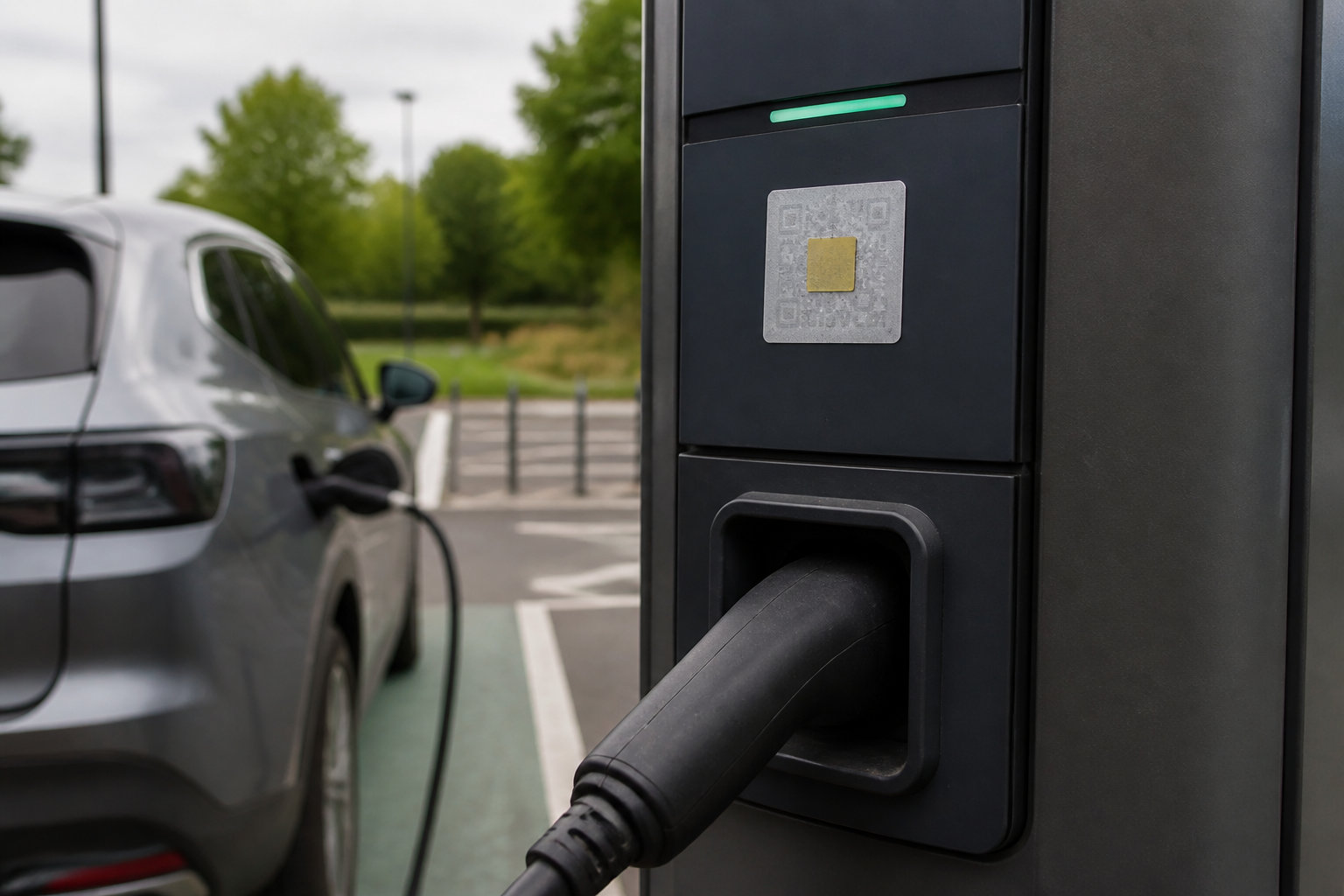 Le quishing sur les bornes de recharge publique